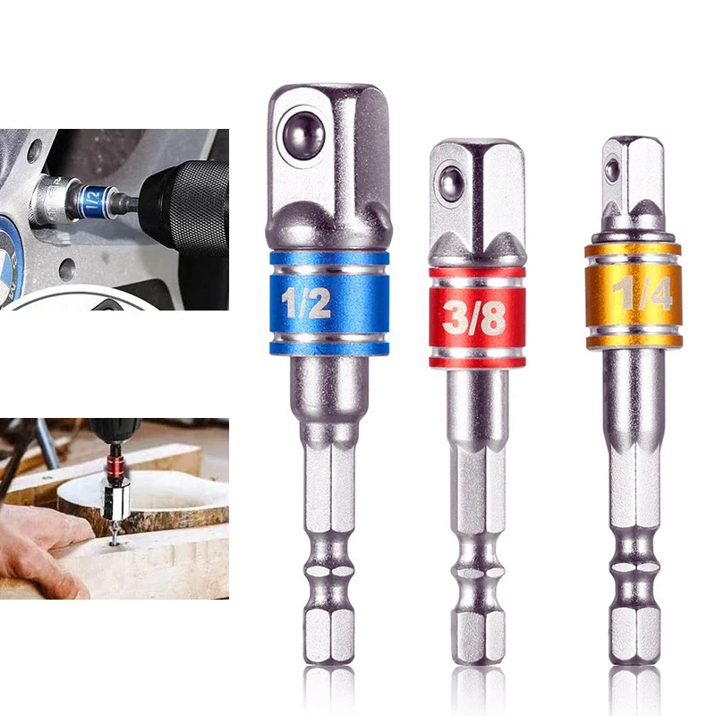 Power Tools Excel - Socket Impact Driver Extension Adapter Extended