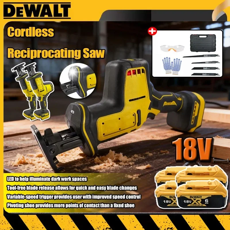 Power Tools Wood - DEWALT Reciprocating Saw Cordless Brushless Speed