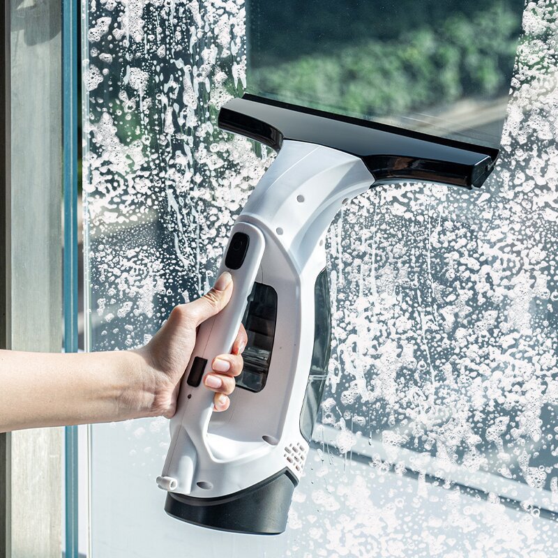 Kit Power Tools - 2000Pa Handheld Window Vacuum Squeegee Cordless