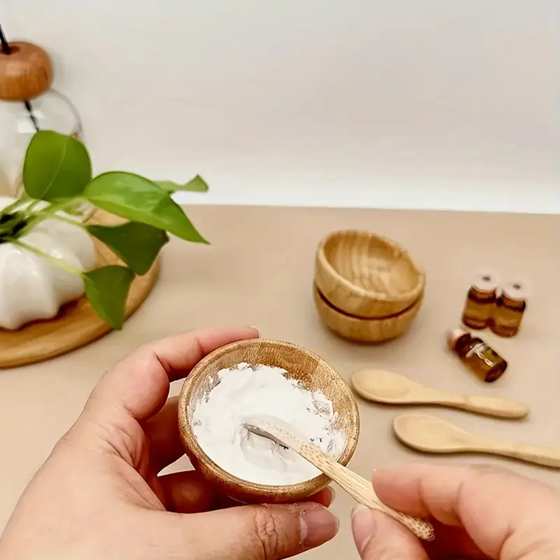 Kit Power Tools - Bamboo Face Mask Mixing Bowl Set,