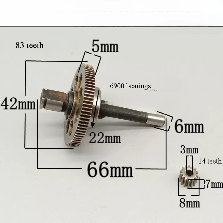Power Tools Types - Saw Li-Ion Felling Saw Pinion Gear
