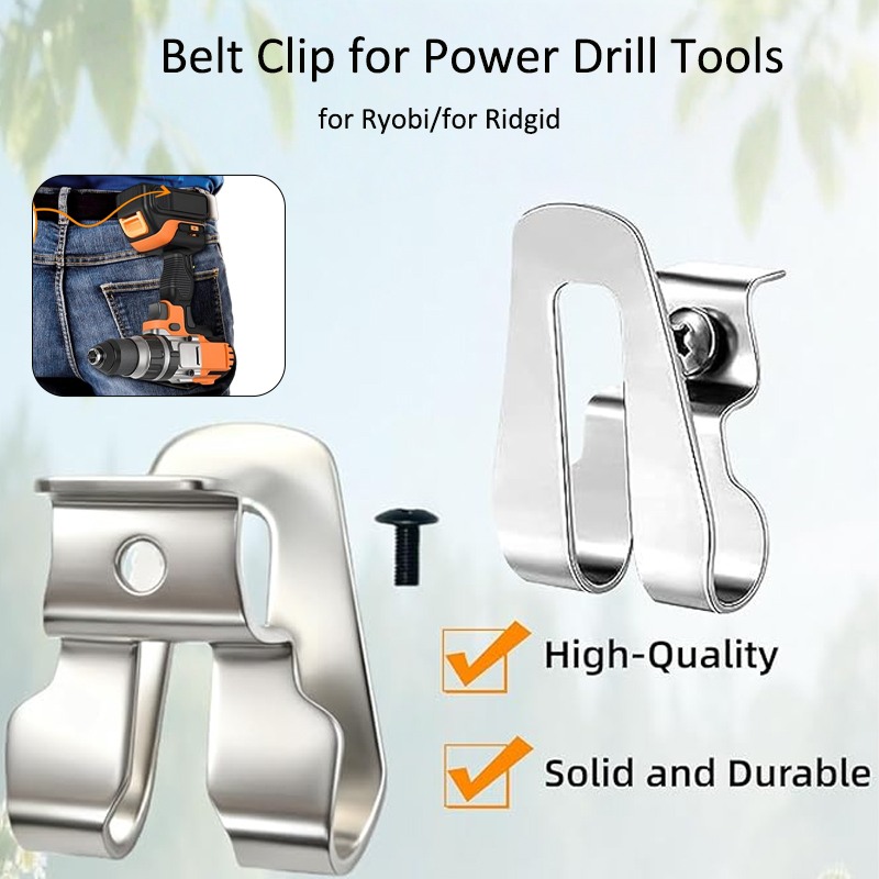 Power Tools Ryobi - 1/2pcs Electric Drill Belt Clip Hooks