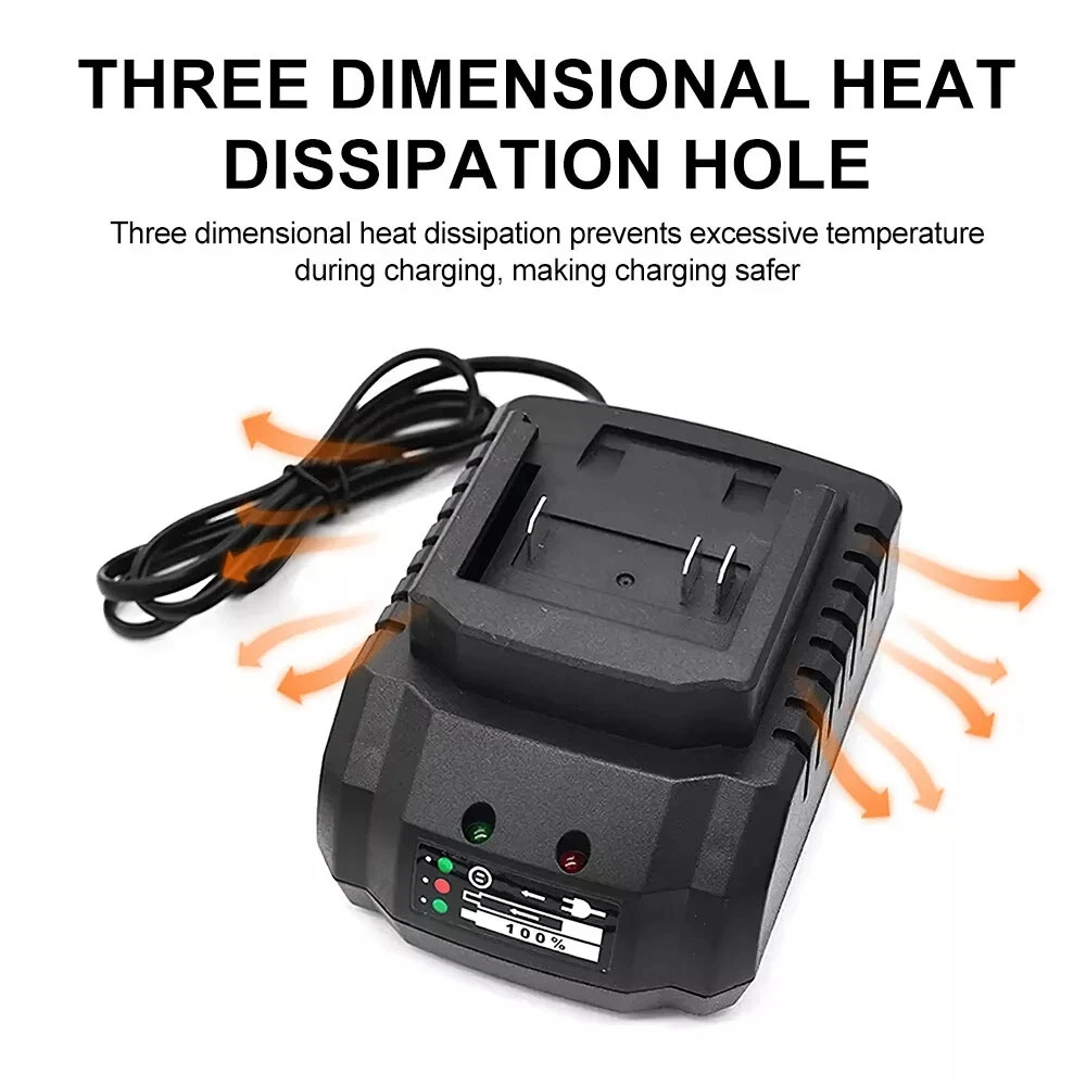 Li-ion Battery Charger 18V 21V - Power Tools Excel recension och pris