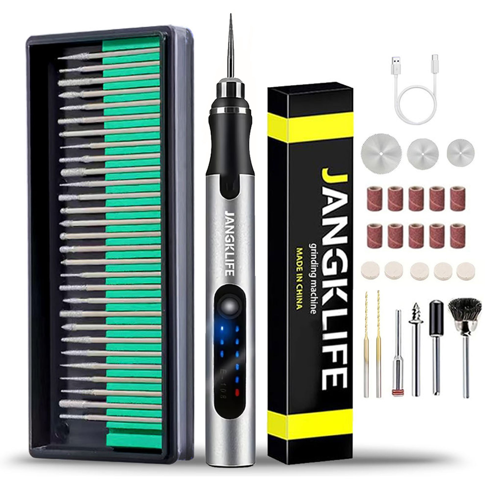 JANGKLIFE USB Cordless Rotary  - Power Tools Ingco recension och pris