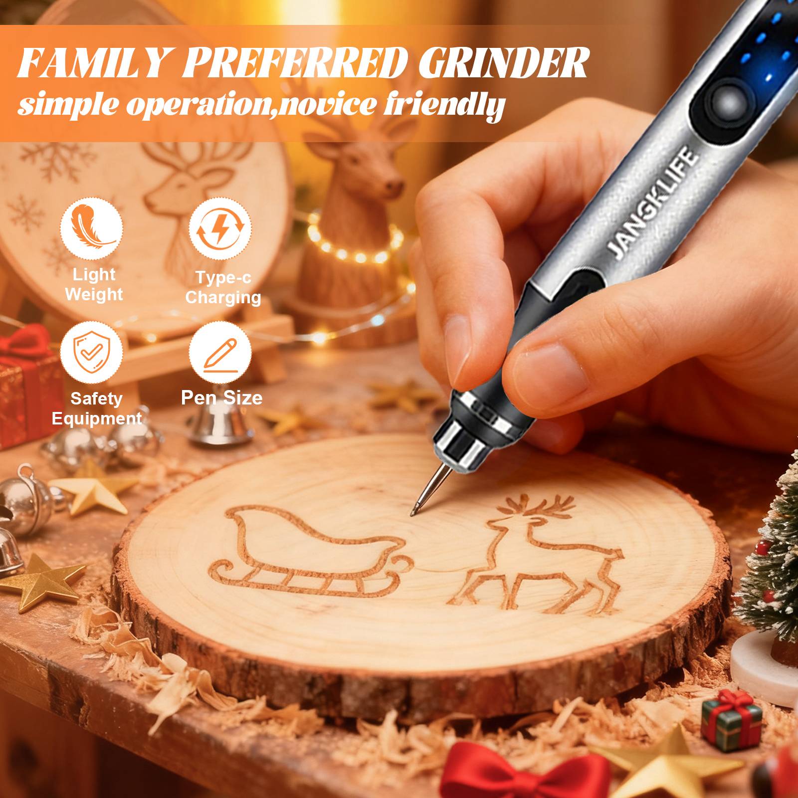 JANGKLIFE USB Cordless Rotary  - Power Tools Ingco recension och pris