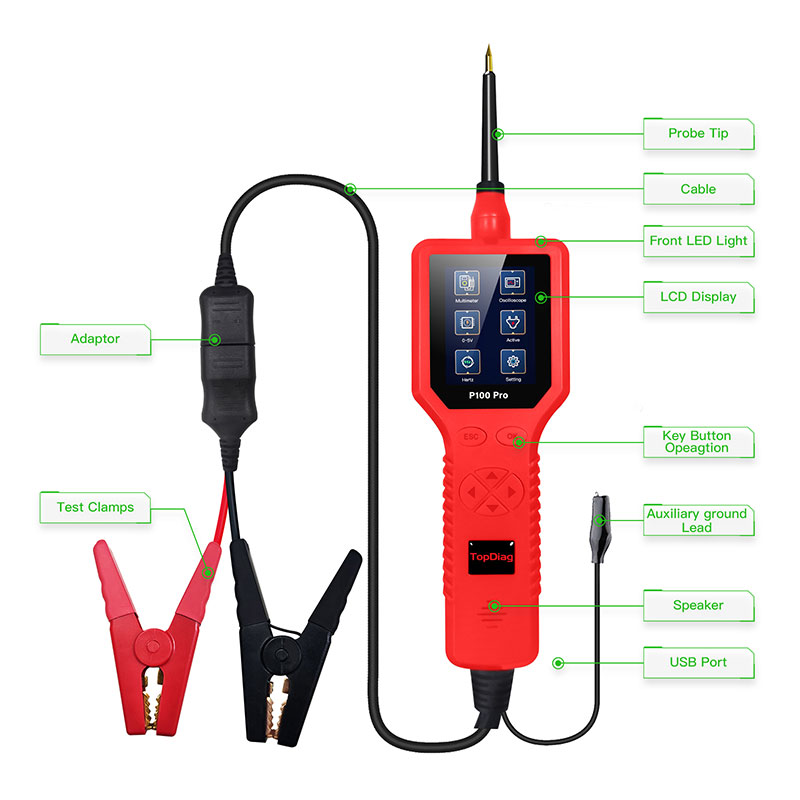 Newest Topdiag Power Probe P10 - Power Tools Pro recension och pris