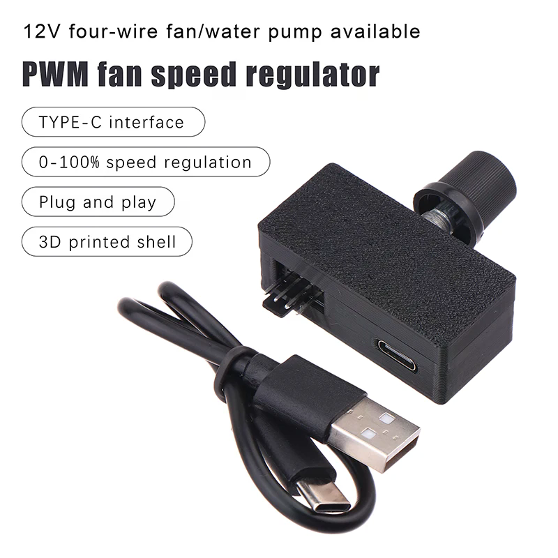 DC12V PWM 4-Pin Fan Speed Cont - Power Tools Types recension och pris