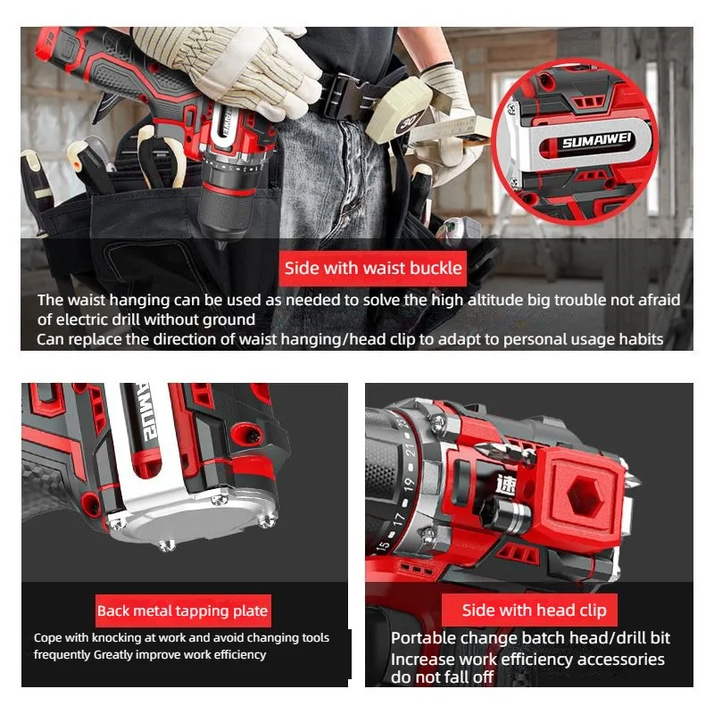 Brushless Electric Drill Tappi - Power Tools Ingco recension och pris