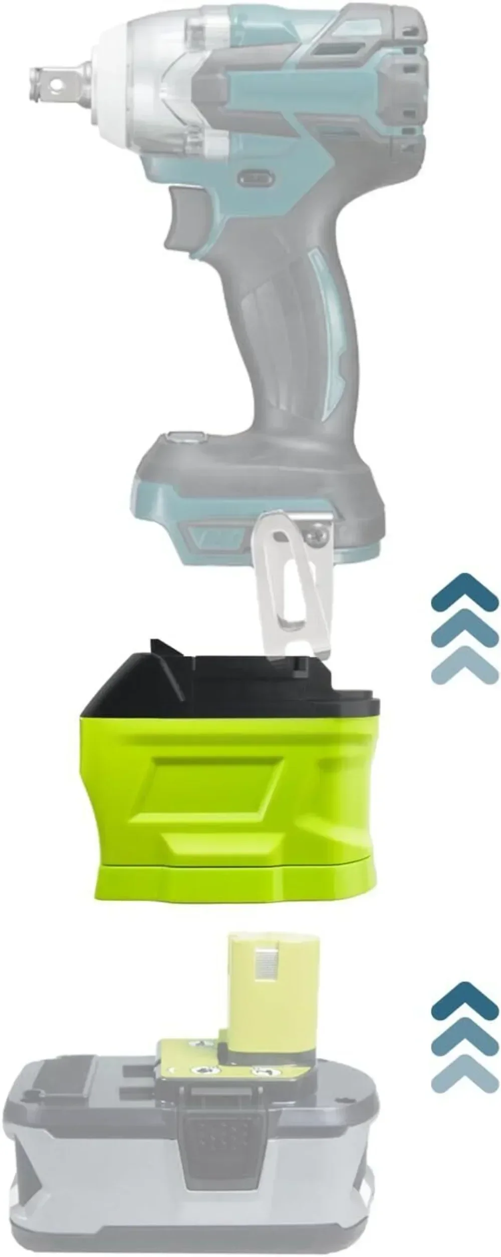 Battery Adapter Converter for  - Power Tools Ryobi recension och pris