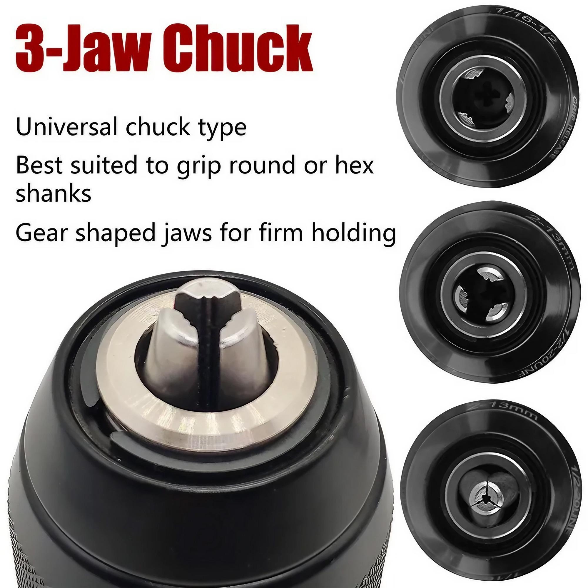Keyless Drill Chuck Impact Dri - Power Z Tools recension och pris