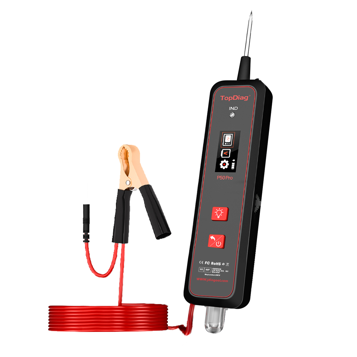 P50 PRO Car Circuit Tester Pow - Power Tools Pro recension och pris