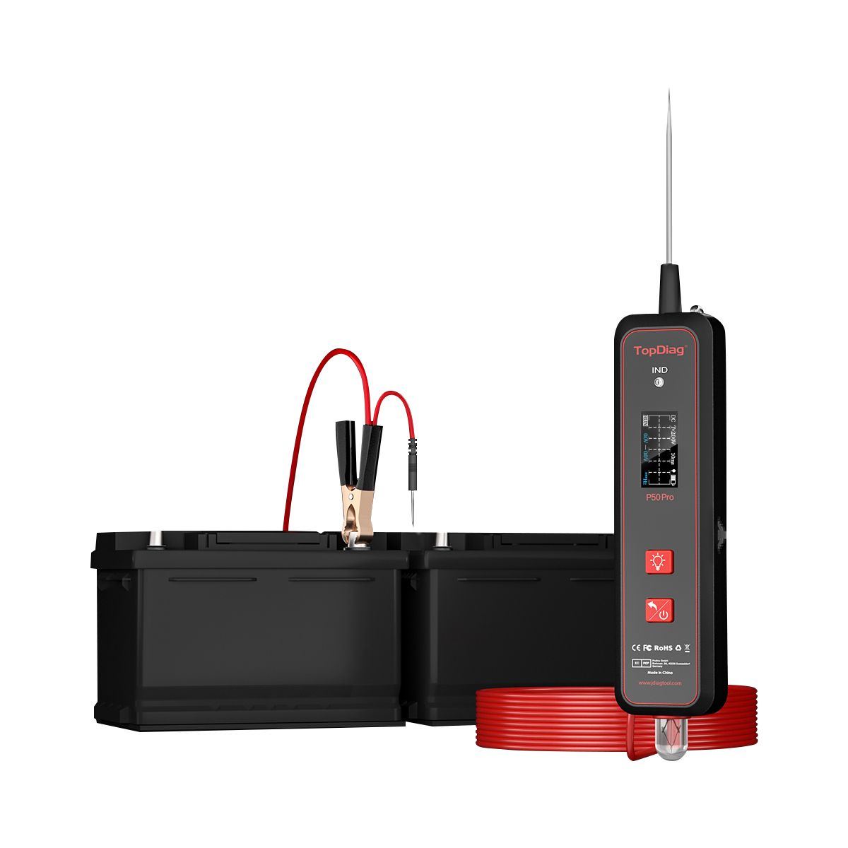 P50 PRO Car Circuit Tester Pow - Power Tools Pro recension och pris