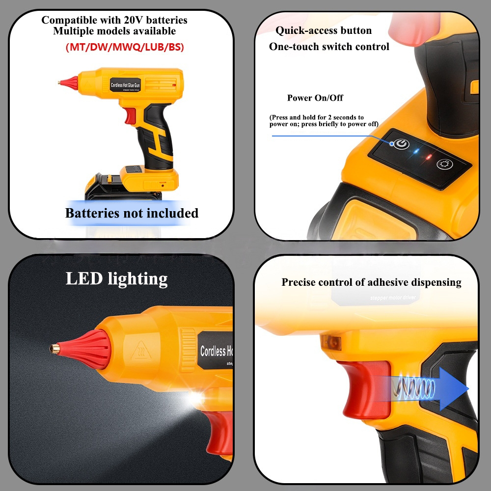 Wireless Hot Melt Digital Disp - Power Tools Ryobi recension och pris