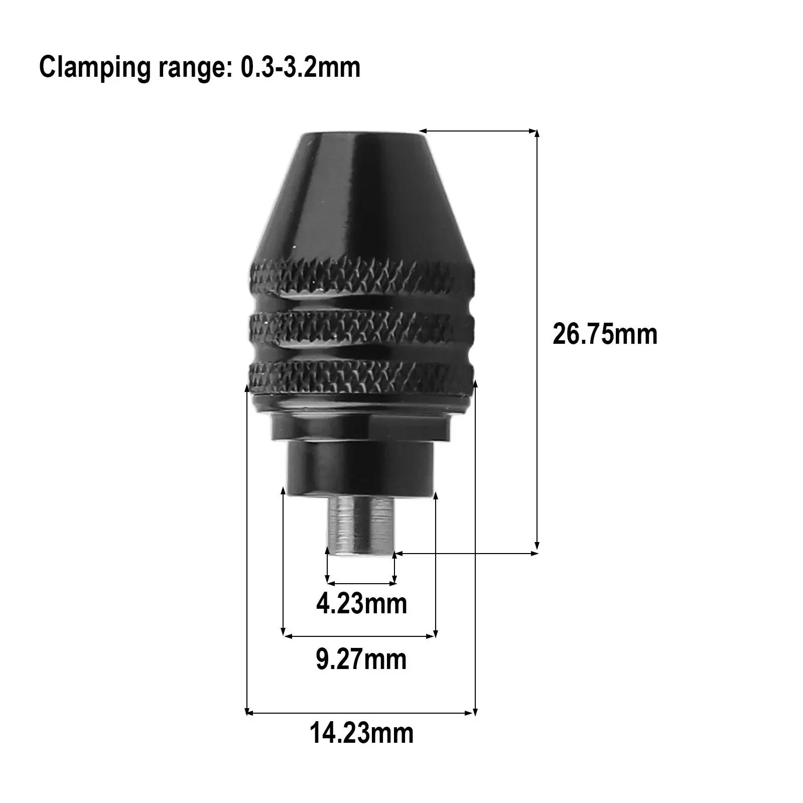 1pc 0.3-3.2mm Multi Drill Chuc - Power Z Tools recension och pris