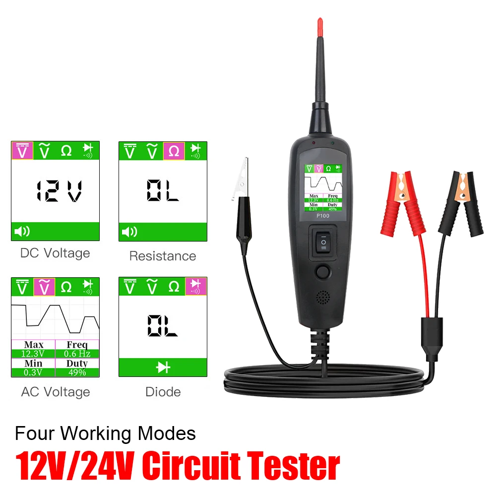 P100 Automotive Circuit Tester - Power Tools Voltage recension och pris