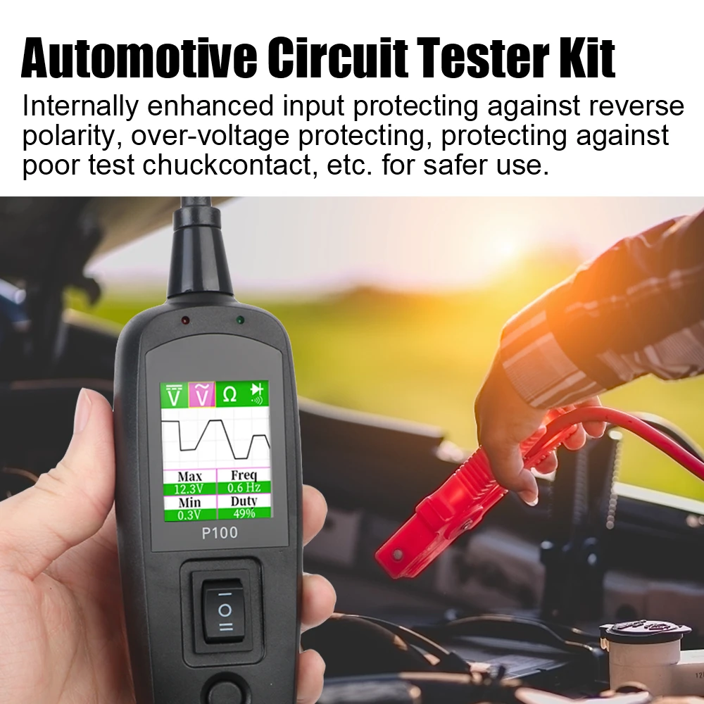 P100 Automotive Circuit Tester - Power Tools Voltage recension och pris