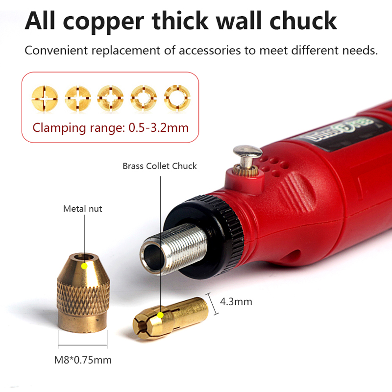 USB Cordless Rotary Tool Kit W - Power Tools Ingco recension och pris