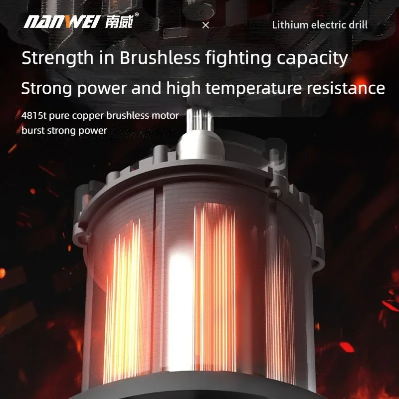 NANWEI Brushless Electric Dril - Power Tools Ingco recension och pris