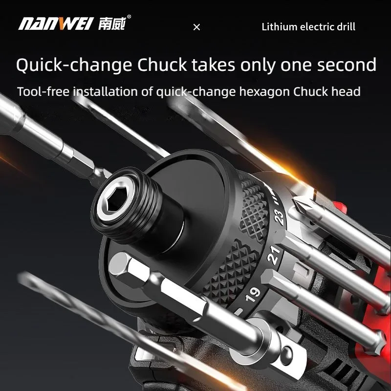 NANWEI Brushless Electric Dril - Power Tools Ingco recension och pris