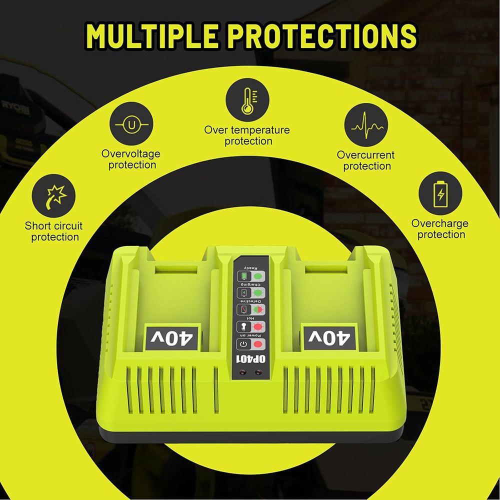 Dual 40V OP401 Power Tool Batt - Power Tools Ryobi recension och pris