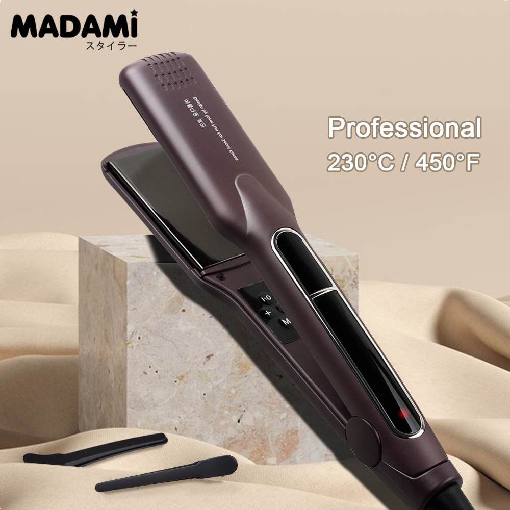 MADAMI Hair Straightener and C - Power Tools Voltage recension och pris