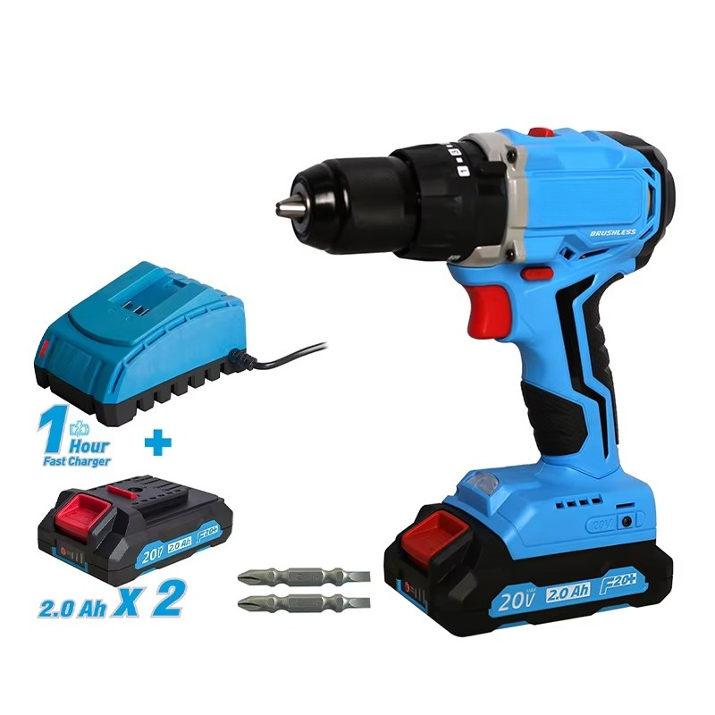 20v Cordless Brushless Drill P - Kit Power Tools recension och pris