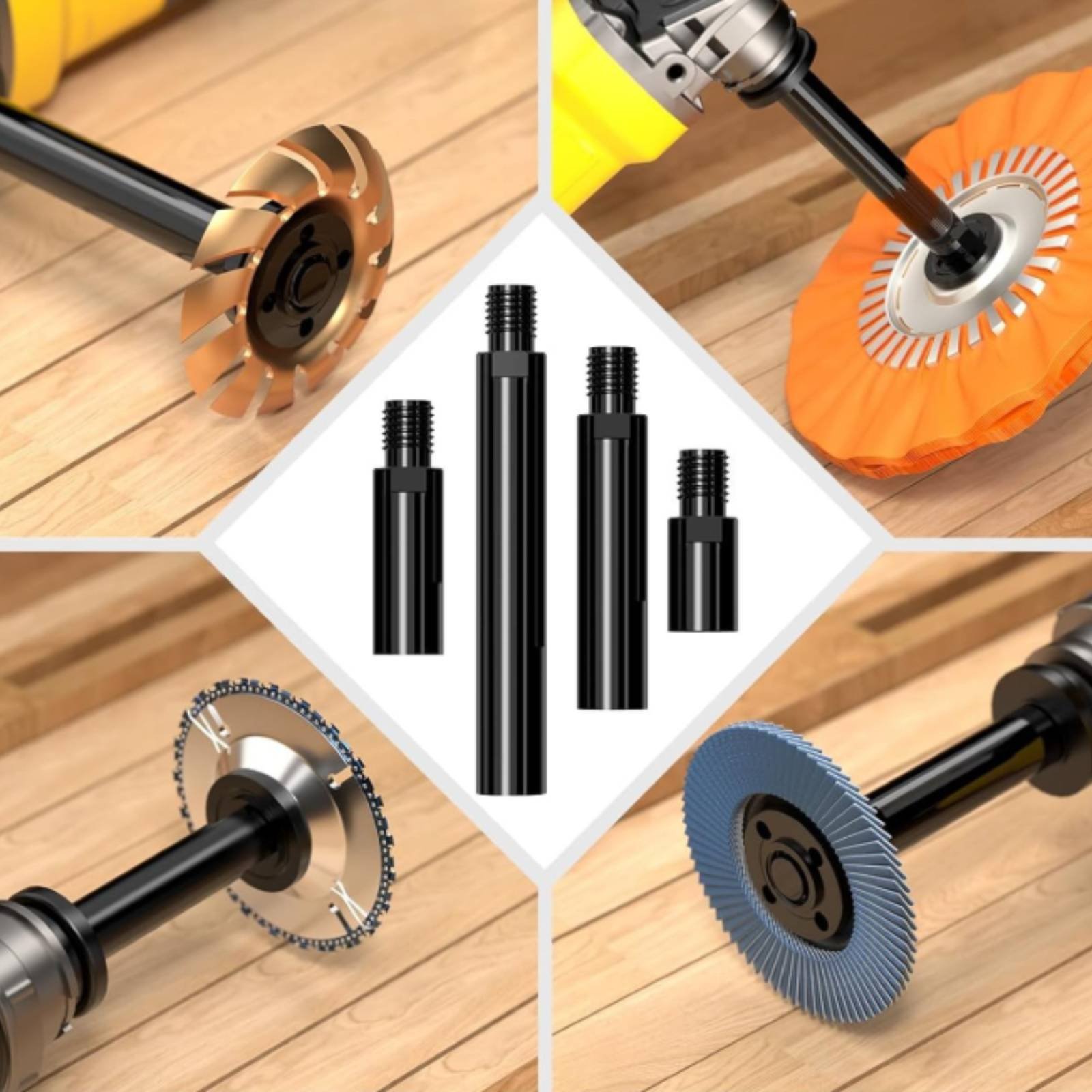 Angle Grinder Flange Nut Wrenc - Kit Power Tools recension och pris